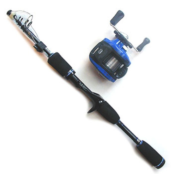 大阪漁具(OGK) オーナメントパックセット 60MLC OMPS60MLCB ロッド&リールセット