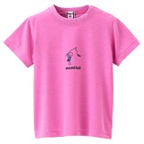 モンベル(montbell) WIC.ライト Tシャツ Baby’s ツルヒト 1104434 半袖シャツ(ジュニア/キッズ/ベビー)