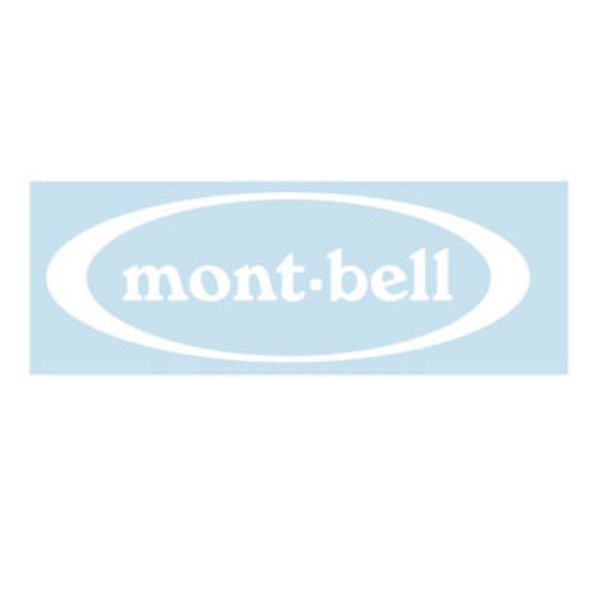 モンベル(montbell) ステッカー オーバルロゴ 転写タイプ 1124330 ステッカー