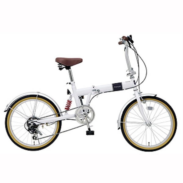 トップワン(TOPONE) 20型 折畳 6段 サス付 KS20 20インチ変速付き折りたたみ自転車