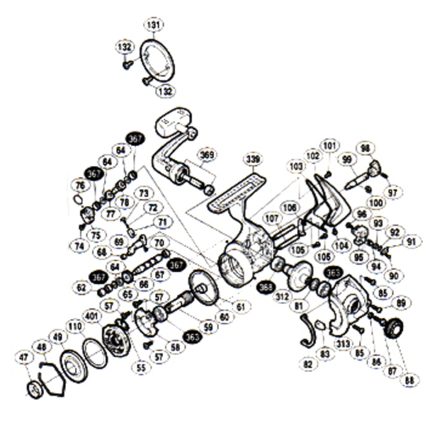 シマノ(SHIMANO) パーツ:01 ステラーA…
