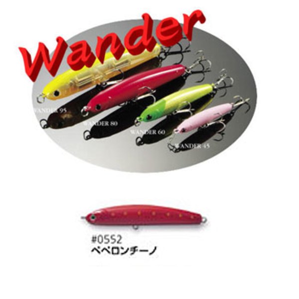 ラッキークラフト(LUCKY CRAFT) WANDER(ワンダー) ESG 01950551 シンキングペンシル