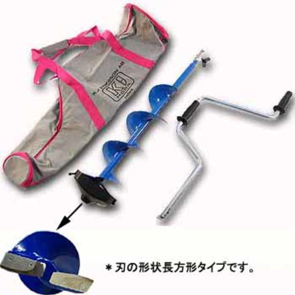 エリクソン アイスドリル キャリーバック付き 04910033 ルアー用フィッシングツール