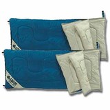 ロゴス(LOGOS) ST･三枚組丸洗寝袋/2枚セット 72400070 スリーシーズン用