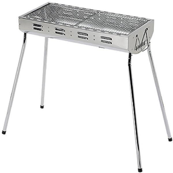 BUNDOK(バンドック) ステンレスバーベキューコンロ65 BD-377 BBQコンロ(脚付き)