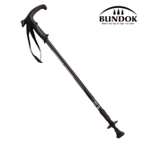 BUNDOK(バンドック) トレッキングポール システム3 BD-450BK T型グリップトレッキングポール