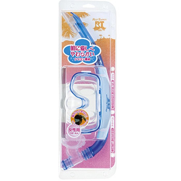 REEF TOURER(リーフツアラー) 女性用マスク&スノーケルセット RC21116Q スノーケリング用品