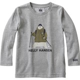 HELLY HANSEN(ヘリーハンセン) HJ31794 K L/S Bear Tee(ロング スリーブ ベア ティー キッズ) HJ31794 長袖シャツ(ジュニア/キッズ/ベビー)