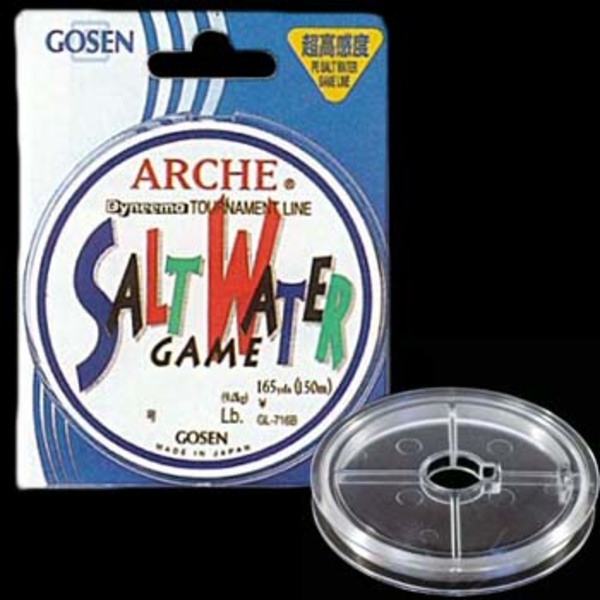 ナチュラム アーチPEソルトウォーターゲーム 150m+フロロカーボンショックリーダー 20mセット   オールラウンドPEライン
