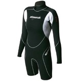 Spyderflex(スパイダーフレックス) ウェットスーツ L/S SPRING LADY’S SLS28211 ラッシュガード 長袖(レディース)
