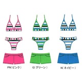 HELLY HANSEN(ヘリーハンセン) 3ピースビキニ HW88306 水着(レディース)