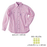ムッシュ(MUSSHU) デオドラントレディスチェック長袖シャツ 50185 シャツ･ポロシャツ(レディース)