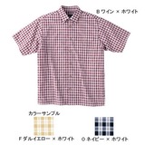 ムッシュ(MUSSHU) デオドラントメンズチェック半袖シャツ 50190 半袖シャツ(メンズ)
