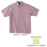 ムッシュ(MUSSHU) デオドラントメンズチェック半袖シャツ 50190 半袖シャツ(メンズ)