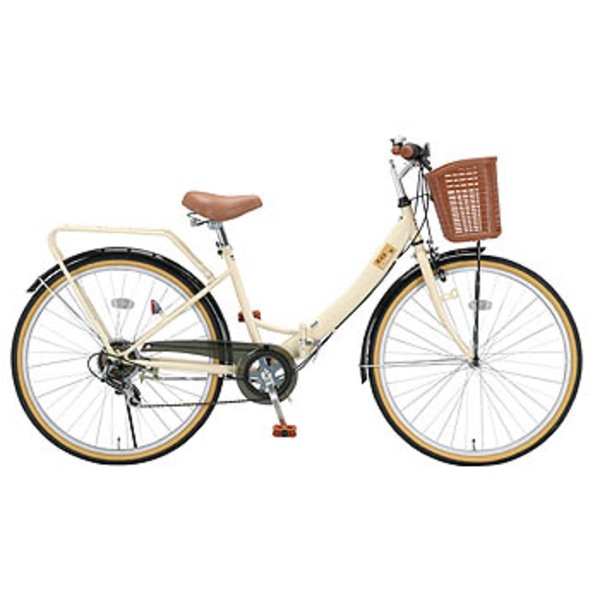 Raychell(レイチェル) 26インチ6段変速フォールディングバイク ML-266R IV 26インチ変速付き折りたたみ自転車