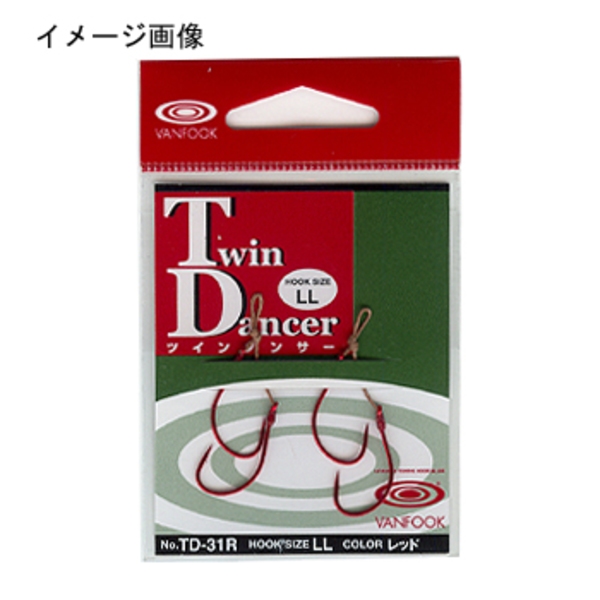 ヴァンフック(VANFOOK) TD-31R ツインダンサー TD-31R シングルフック(トラウト用)