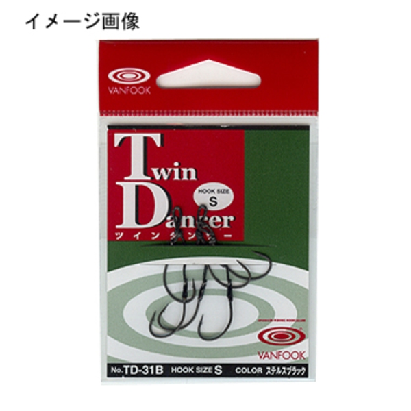 ヴァンフック(VANFOOK) TD-31B ツインダンサー TD-31B シングルフック(トラウト用)
