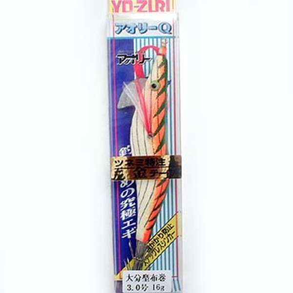 ヨーヅリ(YO-ZURI) アオリーQ 大分布巻(S)ツネミ特注金テープ   エギ3.0号