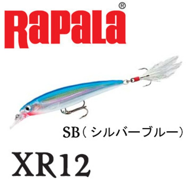 Rapala(ラパラ) XR-12 X-RAP XR12 ミノー(リップ付き)