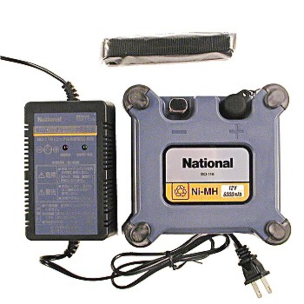 ナショナル(National) 充電式 ニッケル水素バッテリーパック BQ-116 BQ-116 バッテリー･チャージャー