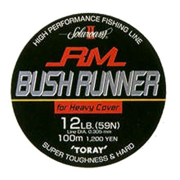 東レモノフィラメント(TORAY) ソラロームII ブッシュランナーRM 100m   ブラックバス用ナイロンライン