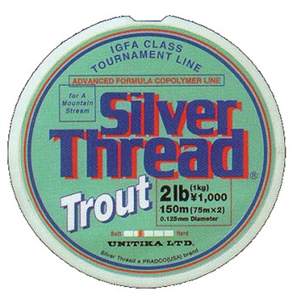 ユニチカ(UNITIKA) シルバースレッド トラウト 150m   トラウト用ナイロンライン