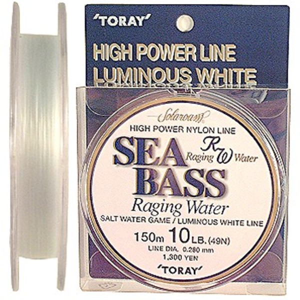 東レモノフィラメント(TORAY) ソラローム シーバスレイジングウォーター 150m   シーバス用ナイロンライン