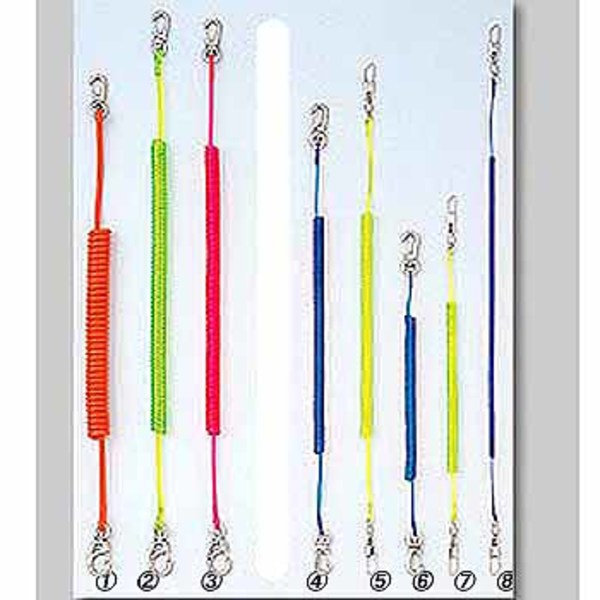 第一精工 コイル尻手ロープ(46-4) 04061 船釣り用品