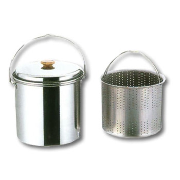 キャプテンスタッグ(CAPTAIN STAG) キャンピング パスタポット20cm M-8145 鍋&ザル