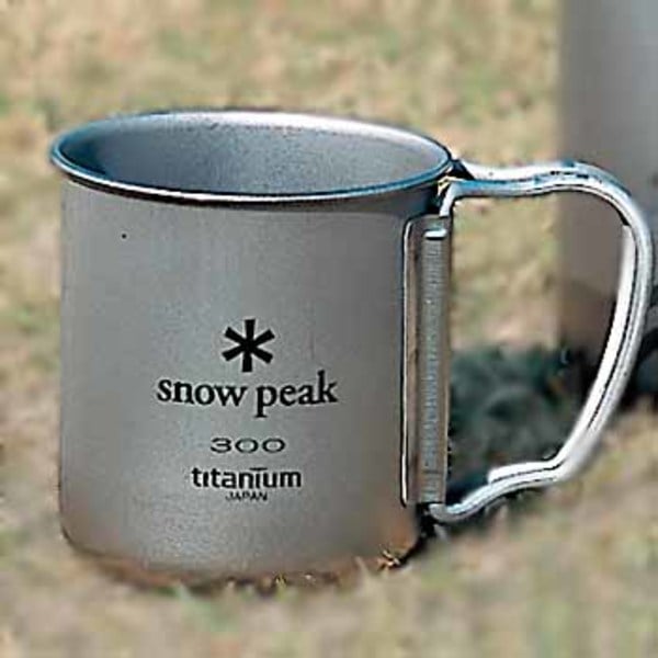 スノーピーク(snow peak) チタンシングルマグ300mlフォールディングハンドル MG-042FH チタン製マグカップ