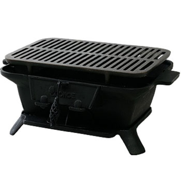 ONOE(尾上製作所) 鋳物こんろ角型 CI-1607 CI-1607 BBQコンロ(卓上タイプ)