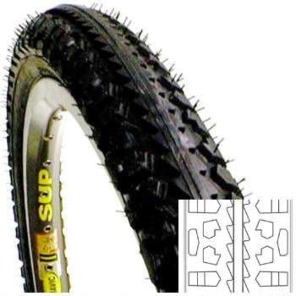 パナレーサー(Panaracer) リッジライン Ridge Line TUBED タイヤ サイクル/自転車 8H2620-RL-B 21～26インチタイヤ