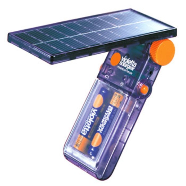バイオレッタ ソーラーギア モバイル太陽電池バイオレッタソーラーギアVS01(単3形電池2本入り)/VSAA-2 VSAA-2 バッテリー･充電器