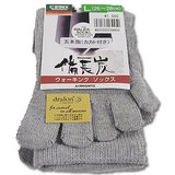 エアモンテ(AIRMONTE) 備長炭5本指ウォーキングソックス 1712 五本指ソックス･足袋ソックス