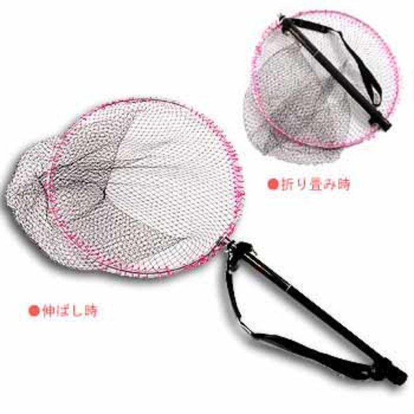 ナチュラム コンパクトランディングネットお買い得バリューセット   小継セット(シャフト3～4.99m)