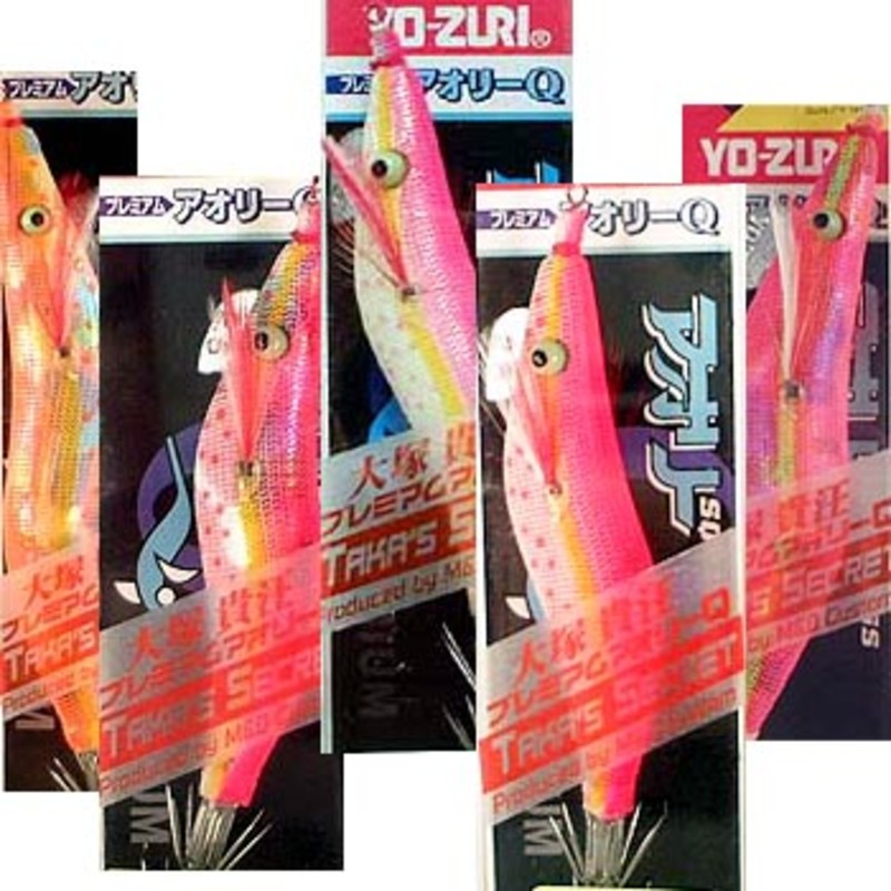 YO-ZURI アオリーQ 新品未使用品 ヨーヅリ(YO-ZURI) プレミアムアオリーQ ♪プチ大人買い♪セット