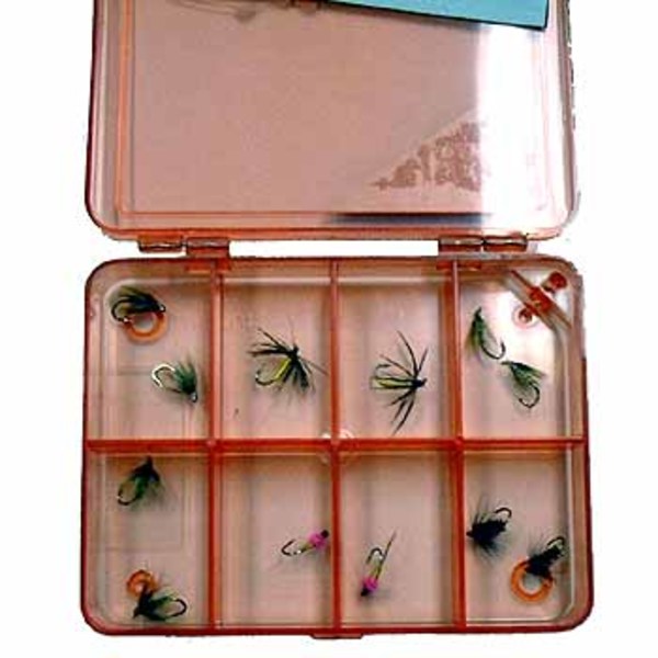 ナチュラム オリジナルウェットフライ(渓流)12pcsセット   完成フライセット