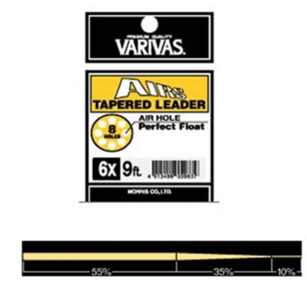 バリバス(VARIVAS) VARIVAS エアーズテーパーリーダー   リーダー