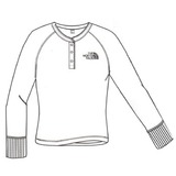 THE NORTH FACE(ザ･ノース･フェイス) L/S HENRY NECK SHIRT Women’s NTW30872 Tシャツ･カットソー長袖(レディース)