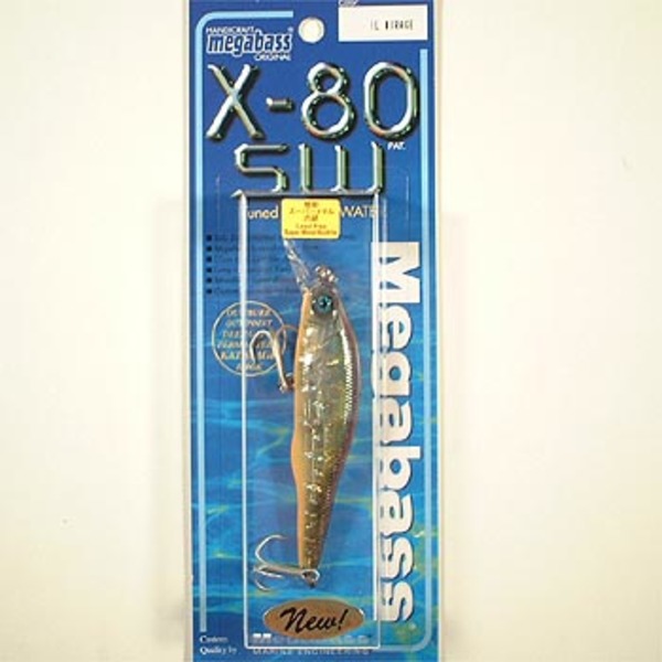 メガバス(Megabass) X-80 SW   ミノー(リップ付き)