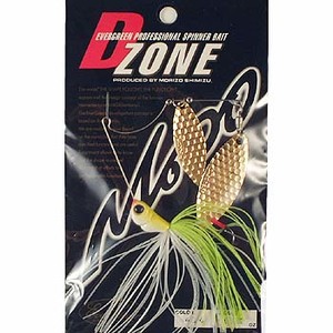 エバーグリーン(EVERGREEN) Dゾーン DW(ダブルウィローリーフ) 1/2oz #14 ホワイトチャートゴールドブレードモデル エバーグリーン(EVERGREEN) Dゾーン DW(ダブルウィローリーフ) 1/2oz #14 ホワイトチャートゴールドブレードモデル