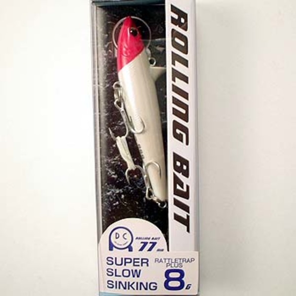 タックルハウス(TACKLE HOUSE) ローリングベイト スーパースローシンキング RB77SSS ミノー(リップレス)