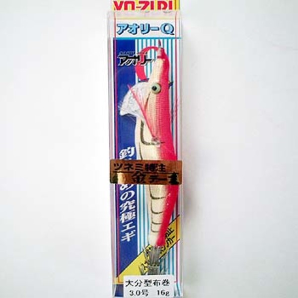 ヨーヅリ(YO-ZURI) アオリーQ 大分布巻(S)ツネミ特注金テープ   エギ3.0号