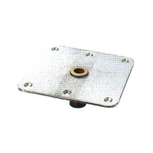 キサカ ステンレスポストベース7x7(ネジなし) 502270 アルミボート用アクセサリー