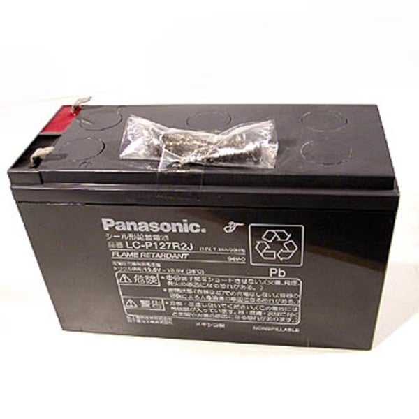 HONDEX(ホンデックス) バッテリー パナソニックシール型鉛蓄電池 LC-P127R2J 魚群探知機