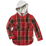 THE NORTH FACE(ザ･ノース･フェイス) HOODED JAC SHIRT Kid’s ATJ30851 長袖シャツ(ジュニア/キッズ/ベビー)