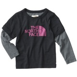 THE NORTH FACE(ザ･ノース･フェイス) LS LOGO CREW Kid’s ATJ40860 長袖シャツ(ジュニア/キッズ/ベビー)