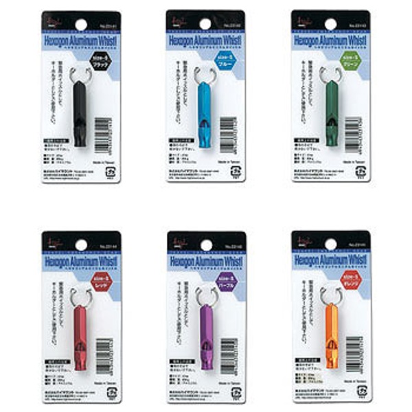 ハイマウント(HIGHMOUNT) ヘキサゴンアルミホイッスル 23141 ホイッスル