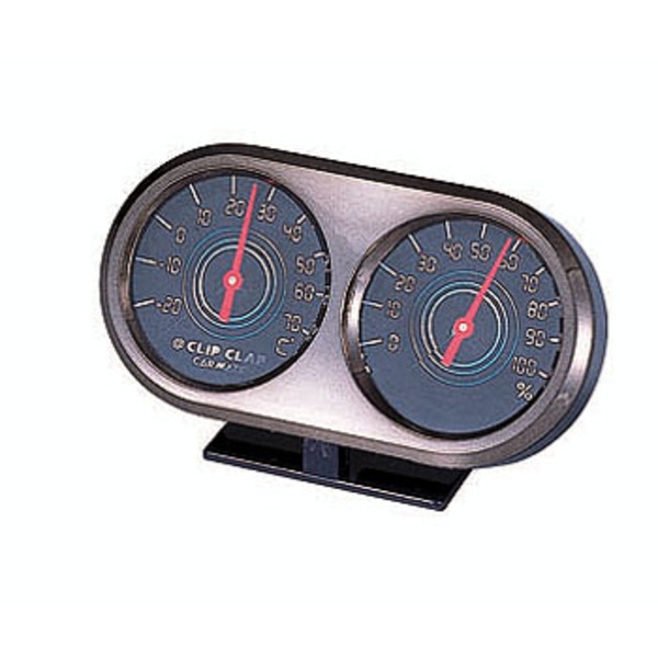 カーメイト(CAR MATE) クリップクラップ･ツインメーター CL861 時計･コンパス･サーモメーター