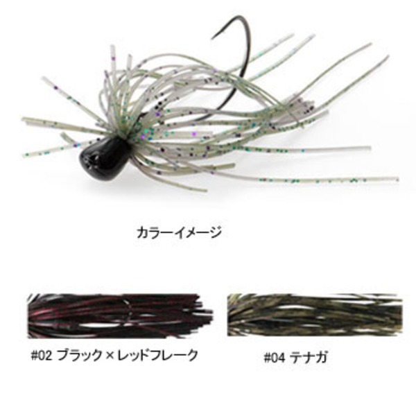 ティムコ(TIEMCO) ベイトフィネス･ジグ   スモールラバージグ